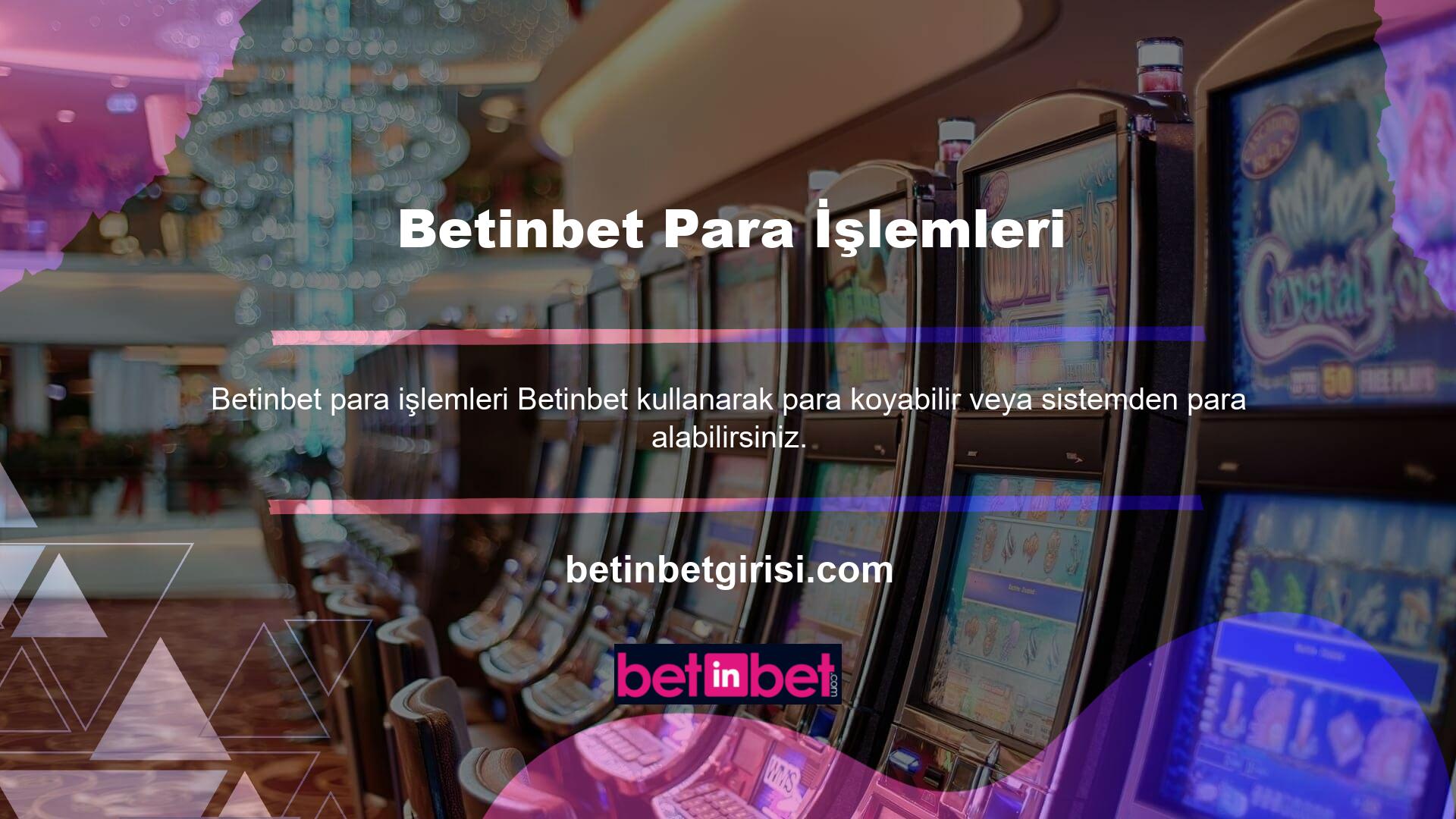 Betinbet ne yapmanız gereken para göndermenin veya para koymanın yollarından birini seçebilir; Çevrimiçi Bankacılık, Birine nasıl para gönderirsiniz? Betinbet çevrimiçi bahis ve casino oyunlarını oynamak için banka kartınızı kullanabilirsiniz